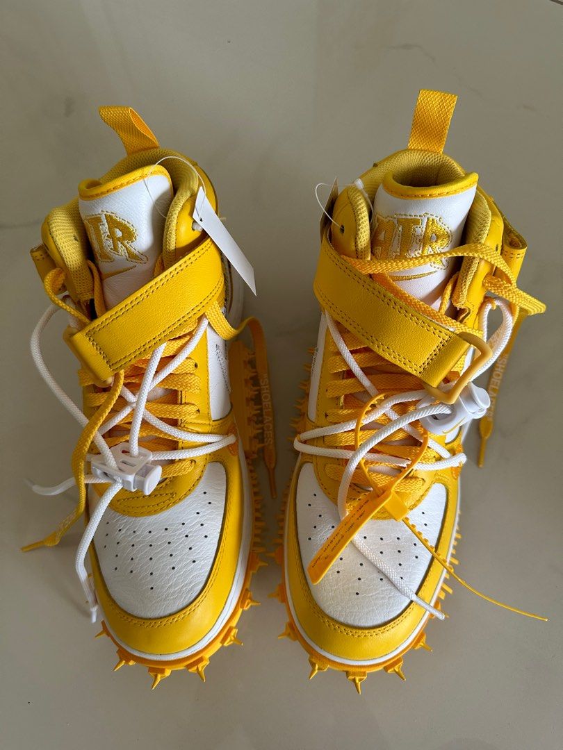 Varsity Maize Nike Air Force Off White Amarillas Air Force One Off
