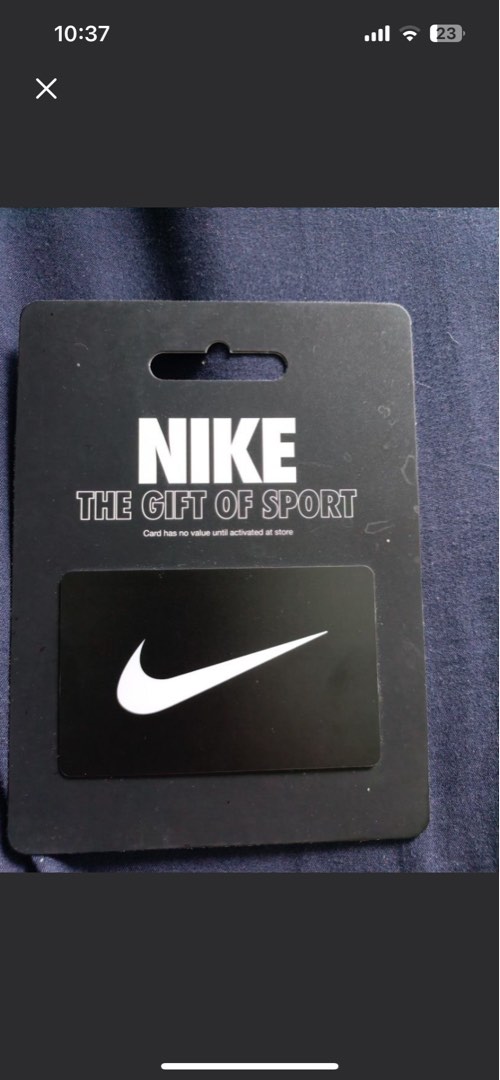 Nike gift card sale online