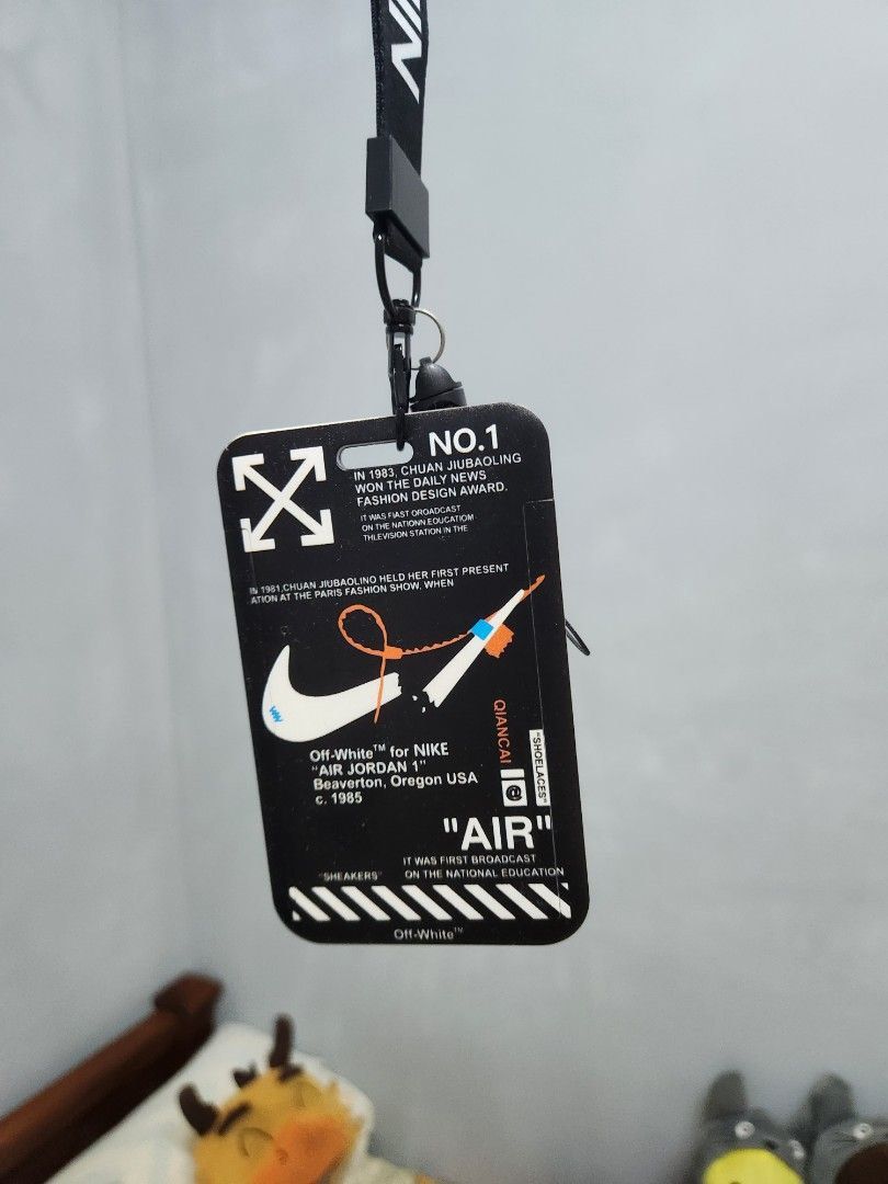 nike off white lanyard