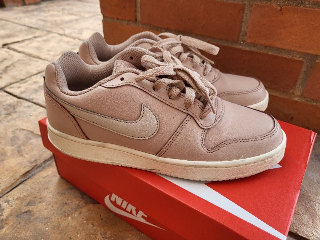 Nike Women s Ebernon Low Shoes Particle Beige Women s Fashion Footwear Sneakers on Carousell
