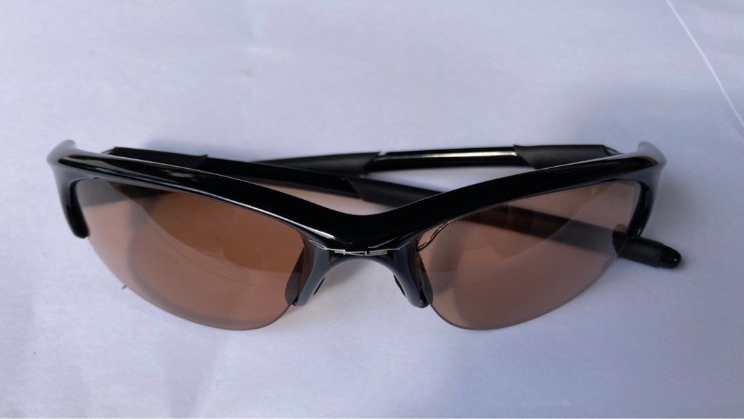 Oakley Half Jacket 1.0 Polished Black Transition Lenses Made in the USA