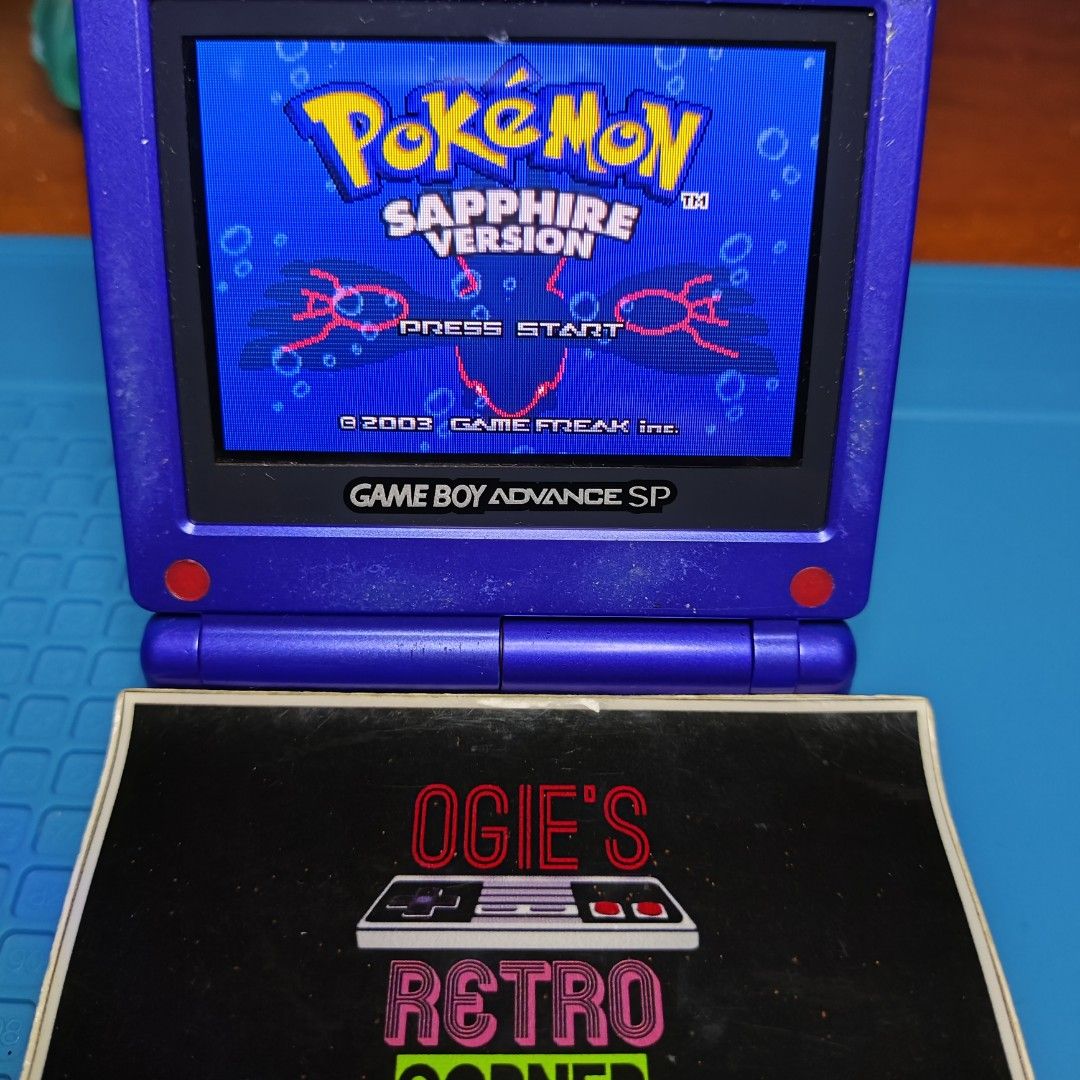 Pokemon Sapphire US VERSION 🇺🇲, Video Gaming, Video Games, Nintendo on