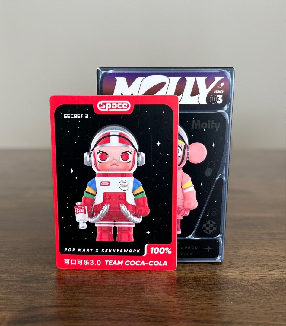 POP MART Mega Space Molly 100% Series 3 - Coca Cola (Secret)
