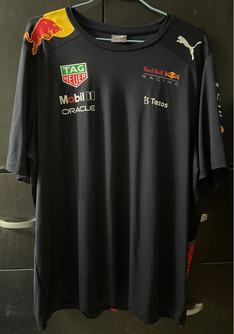 Puma F1 Red Bull Racing Teamline Mens Shirt Men s Fashion Tops Sets Tshirts Polo Shirts on Carousell