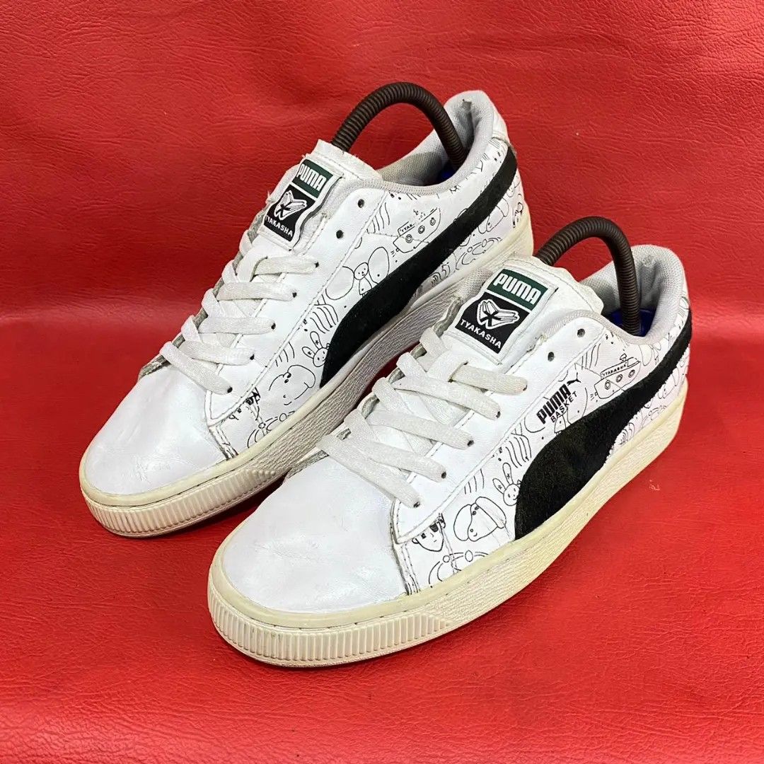 Puma X Tyakasha Basket Second Original Fesyen Pria Sepatu Sneakers di Carousell