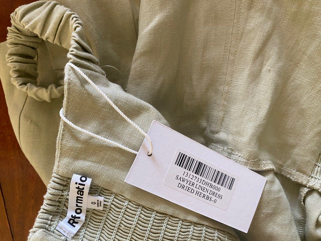 Reformation Sawyer Linen Dress in Dried Herbs, Women's Fashion, Dresses & Sets, Dresses on Carousell Reformation Sawyer Linen Dress in Dried Herbs, Women's Fashion, Dresses & Sets, Dresses on Carousell