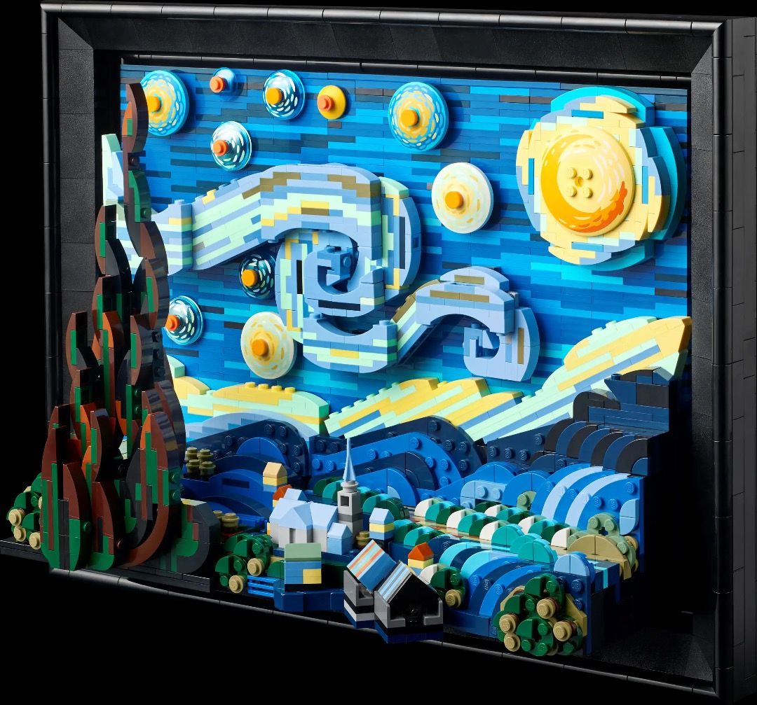 RENTAL OF LEGO 21333 IDEAS Vincent Van Gogh The Starry Night perfect enrichment activity Hobbies Toys Books Magazines Children s Books on Carousell