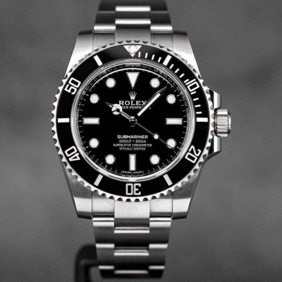 Rolex Submariner No Date 40mm (Category: Luxury Watches) located in Mandaluyong City. Submitted by 88nac (Listing ID 1325725987, Image 1). Description: For sale: Rolex Submariner 40mm No Date Full set 9.8/10 condition 2018 PM for inquiries.