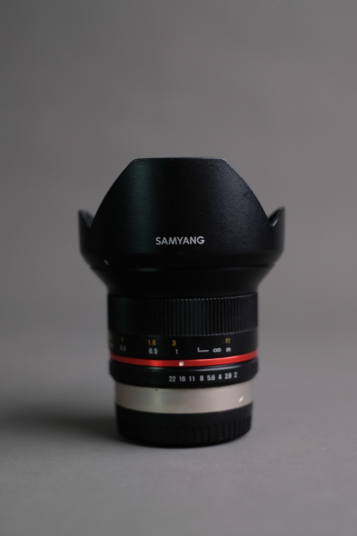 SAMYANG 12MM F2 FOR FUJI, Photography, Lens & Kits on Carousell