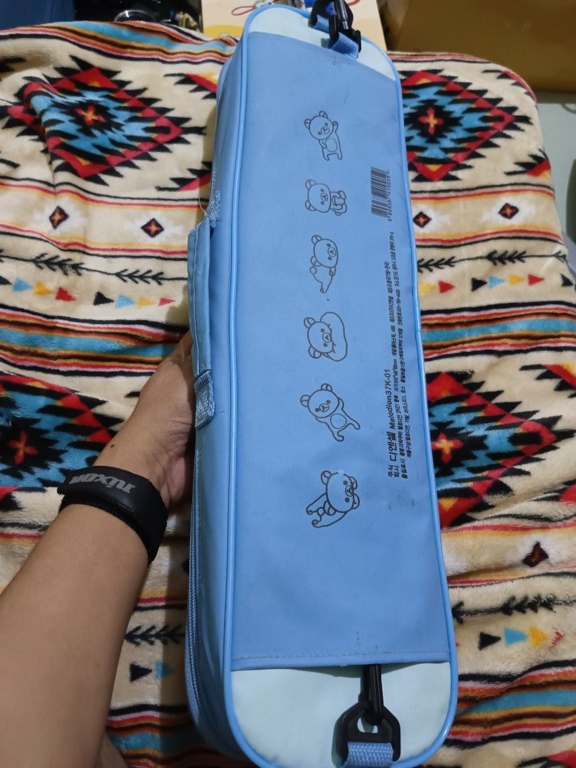 SanX Rilakkuma Melodion with carry case (Category: Musical Instruments) located in Quezon City. Submitted by markgolveo (Listing ID 1325689943, Image 3). Description: SanX Rilakkuma Melodion with carry case.