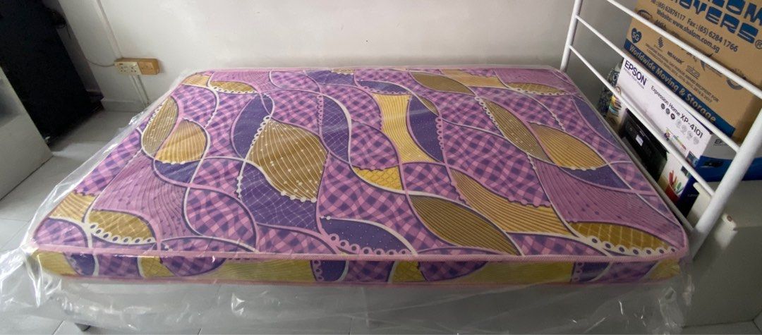 Single Bed frame Mattress, Furniture Home Living, Furniture