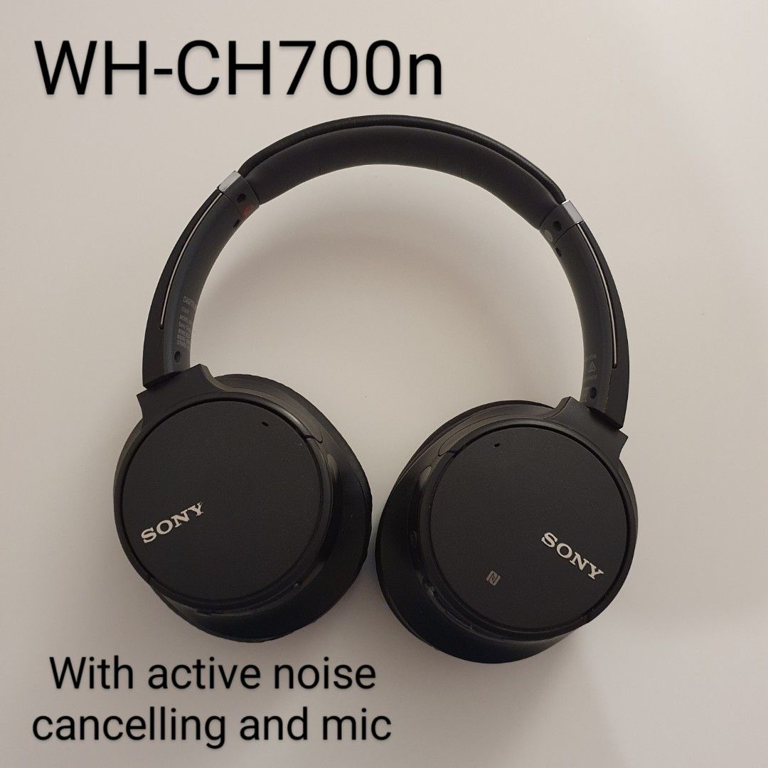 Sony WH CH700n Active Noise Cancelling Headphones Audio Headphones Headsets on Carousell