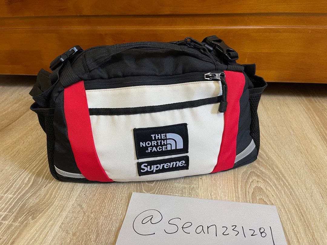 Supreme TNF 呆気ない Expedition Waist Bag White ① 