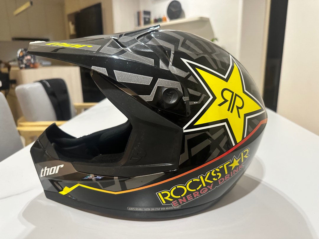 Thor Quadrant Rockstar Helmet, Motorcycles, Motorcycle Apparel on