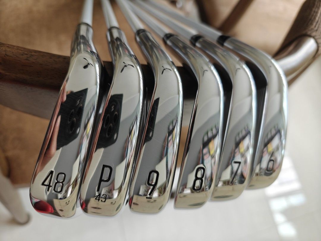 Titleist T350 forged irons fitted with Tensei AV Red AM2 Ladies
