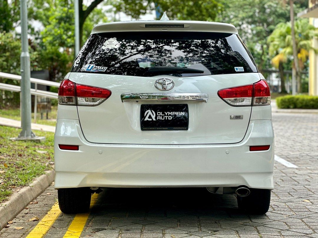Toyota Wish 1.8A X for PHV/Personal Rental Grab Tada Ryde Gojek
