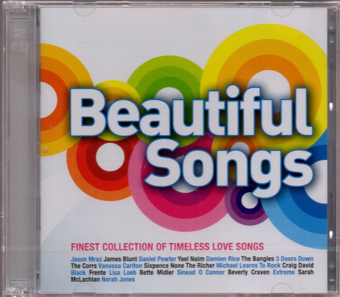 V.A. - Beautiful Songs 2CD, Hobbies & Toys, Music & Media