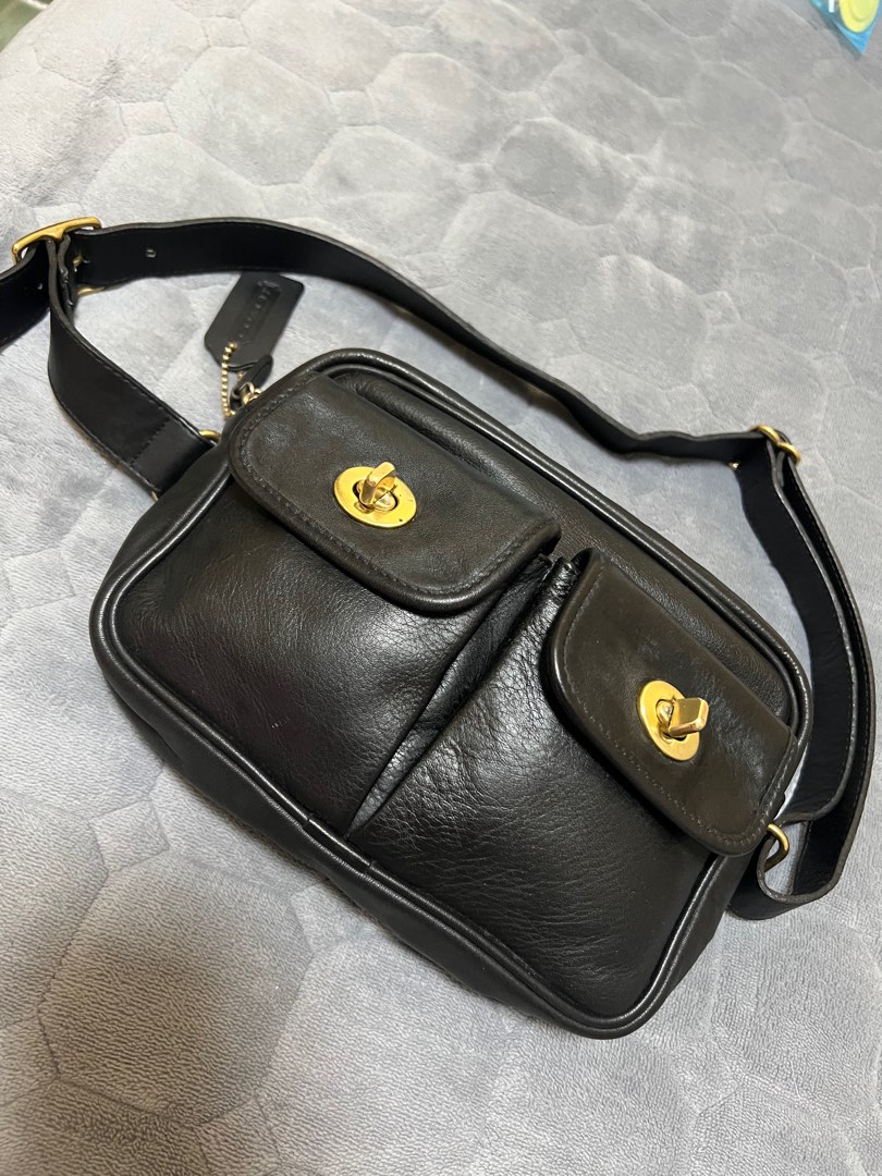 Vintage coach fanny pack top