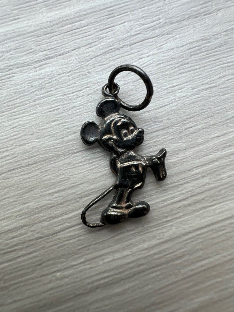 Vintage Mickey Mouse Pendant 925 Silver Men s Fashion Watches Accessories Jewelry on Carousell
