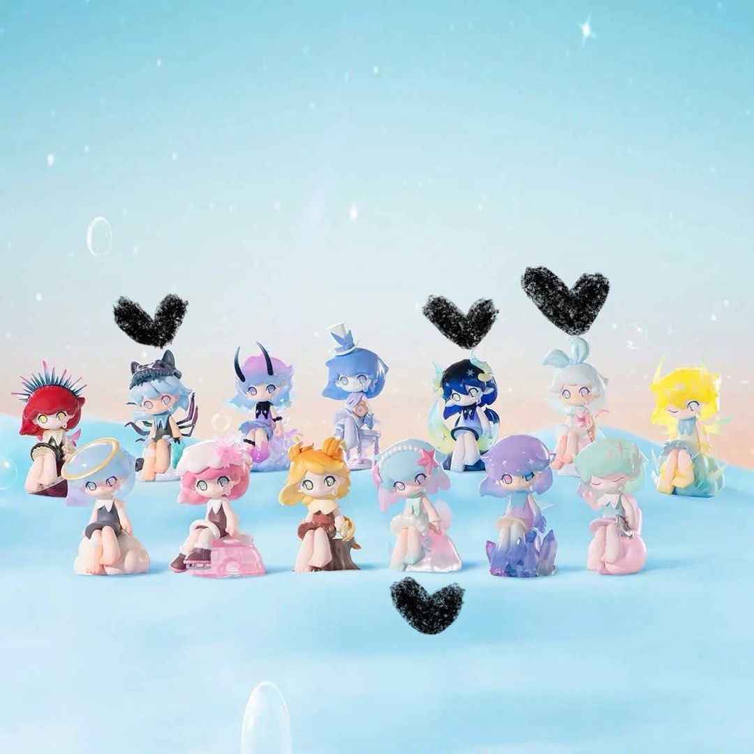 [WTT/WTS] Popmart Skullpanda Molly v2 Azura Chaka series blind box figures