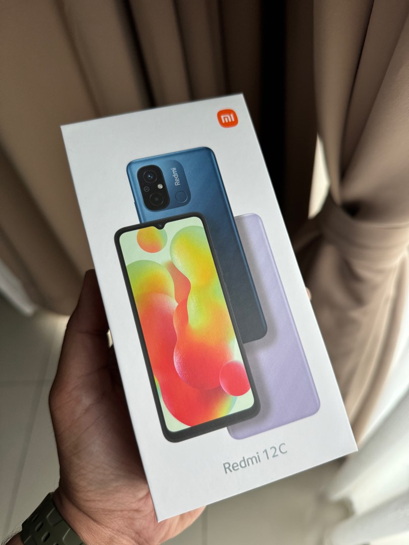 Xiaomi Redmi 12C Lavender Purple 128 GB, Mobile Phones & Gadgets