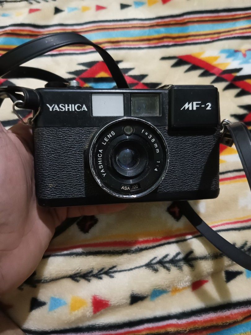 Yashica MF2 film camera defective (Category: Cameras) located in Quezon City. Submitted by markgolveo (Listing ID 1325741260, Image 1). Description: Yashica MF2 film camera defective for parts out repairs display purposes collection untested declaring as defective.