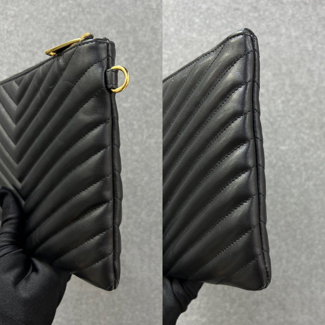 Ysl monogram a5 pouch on sale