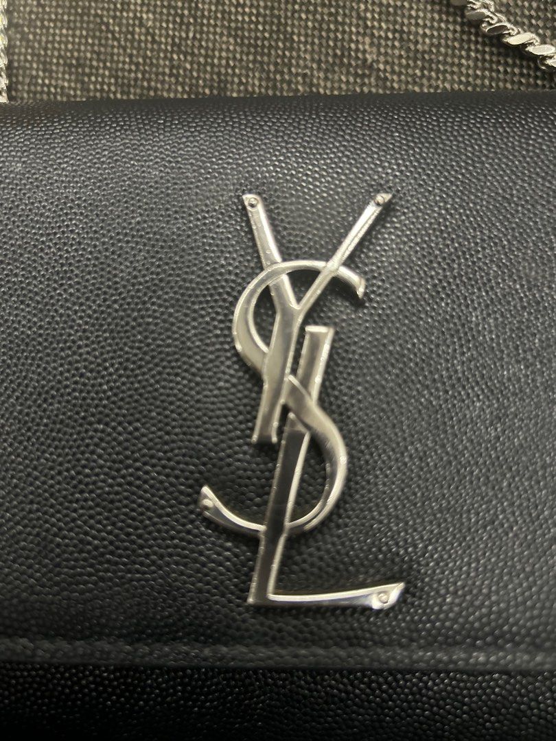 YSL Bag (Category: Luxury Bags & Wallets) located in Cavite. Submitted by baglover26 (Listing ID 1325754455, Image 3). Description: ****Fixed na po sa 35k!! Pls don't ask me to take pic of the code kasi mahirap po talaga sya mapicturan this is 100% original pwede tayo mag meet sa meron pwede mag entrupy but c/o nyo po ang fee. YSL Kate bag Rank A sign of used on metal hardware in mint condition comes with care cards generic dustbag and ysl Paperb