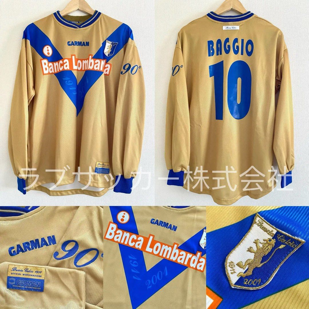 新品 01/02 ブレシア ホーム 長袖 No.10 BAGGIO