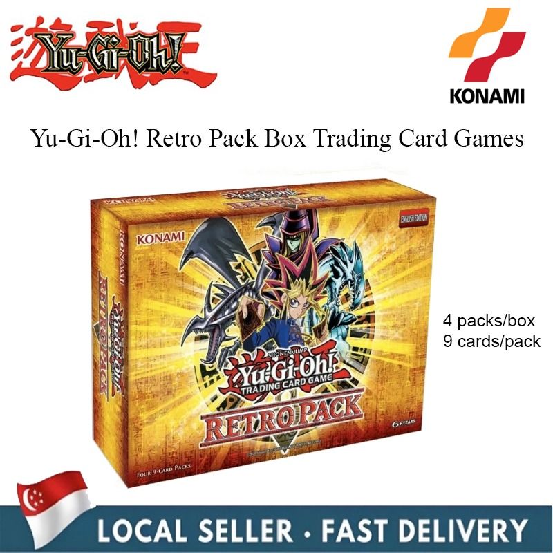 2024 Yu-Gi-Oh! Trading Card Games Retro Pack Box Unlimited yugioh blue eyes  white dragon, Hobbies & Toys, Memorabilia & Collectibles, Fan Merchandise  on Carousell
