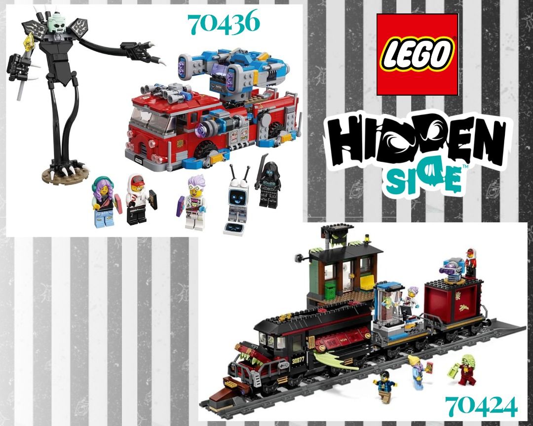 sets) LEGO Hidden Side 70436 Phantom Fire Truck 3000 Firetruck