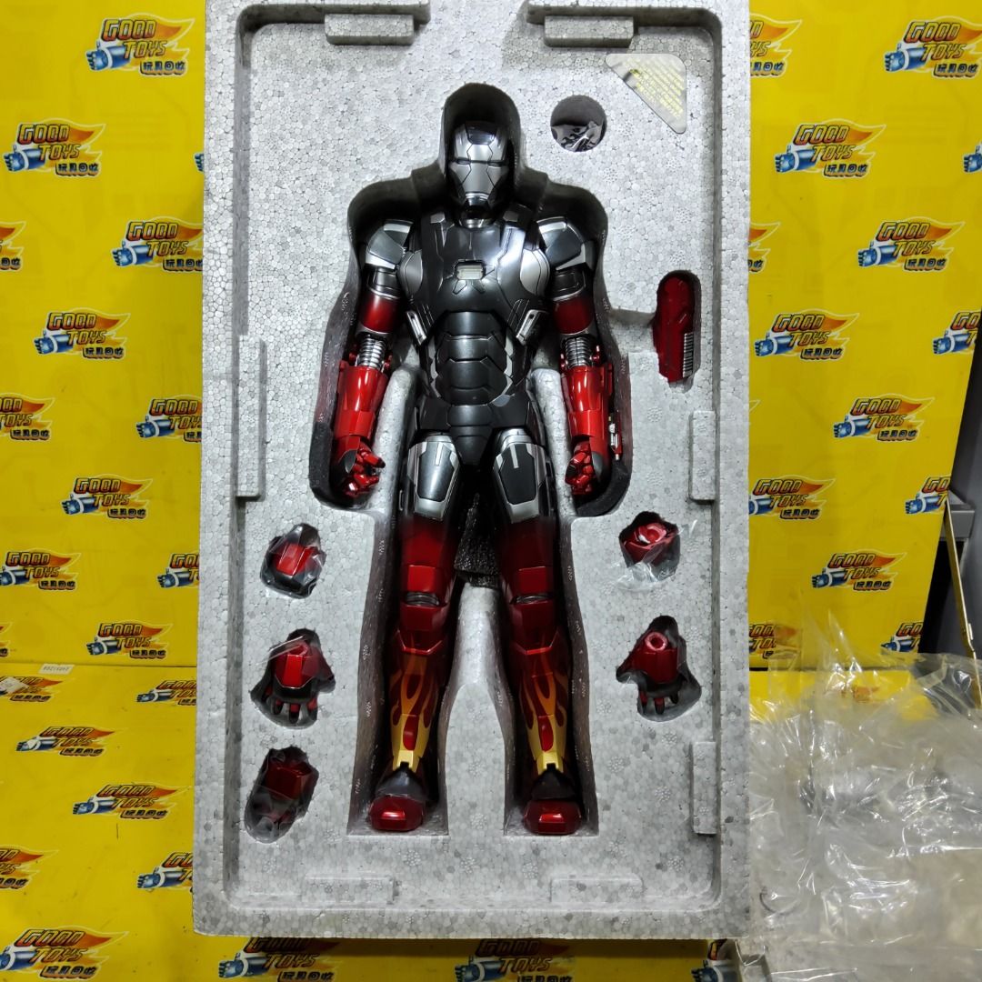 中古已開封 HOTTOYS HT 1/6 MMS272 D08 IRON MAN 3 MARK XXII HOT ROD 12吋 鐵甲奇俠 ...