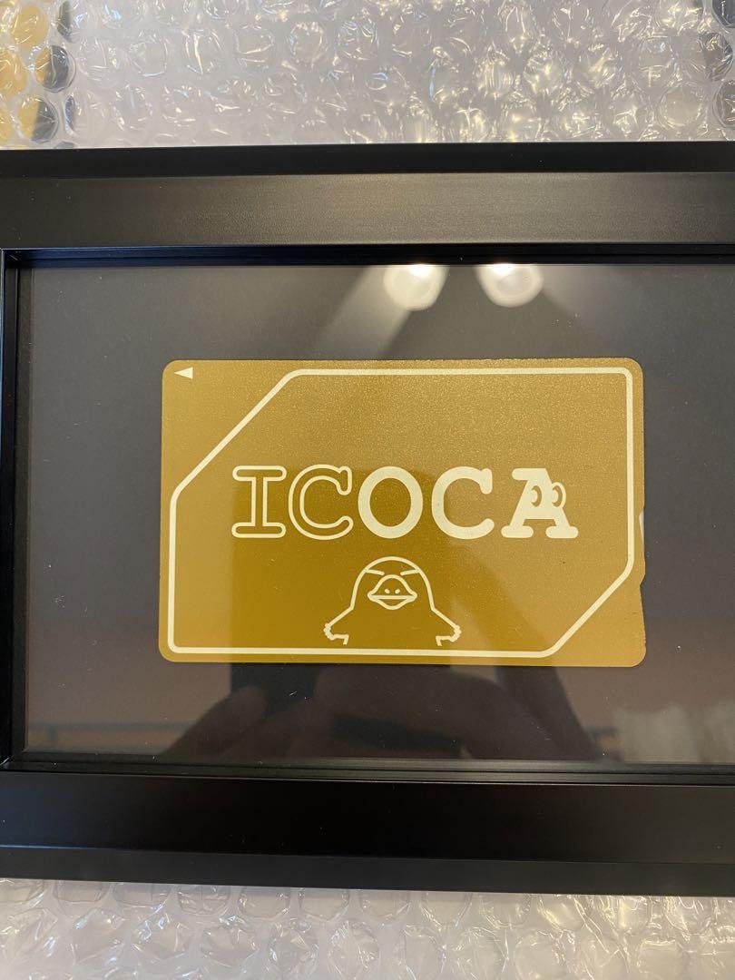黄金のICOCA J-westゴールドカード限定 黄金のICOCA