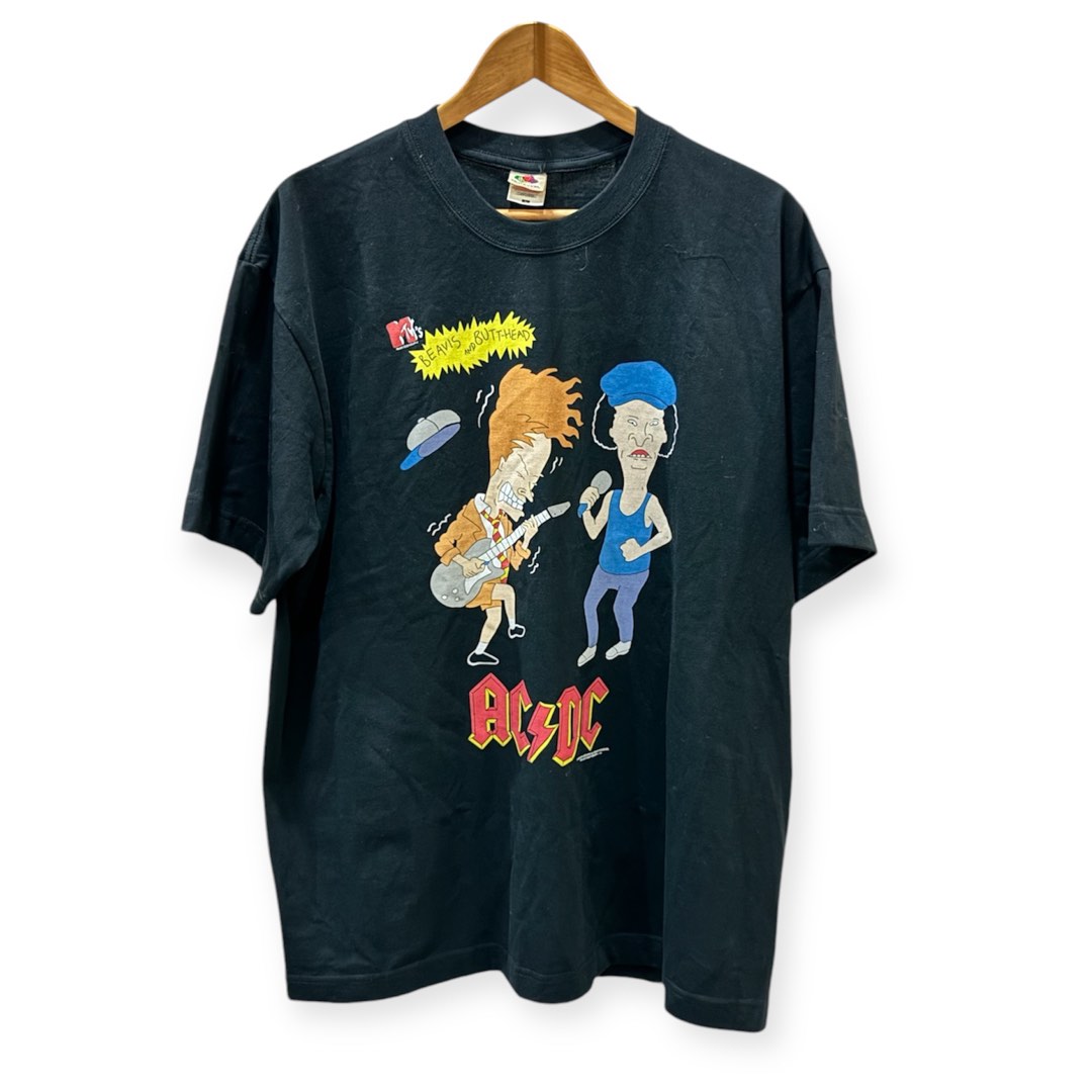 AC/DC Beavis and Butt-head, Men's Fashion, Tops & Sets, Tshirts & Polo ...
