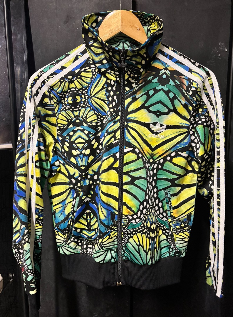 Adidas Firebird Butterfly Bomber Jacket Women s Fashion Coats Jackets and Outerwear on Carousell