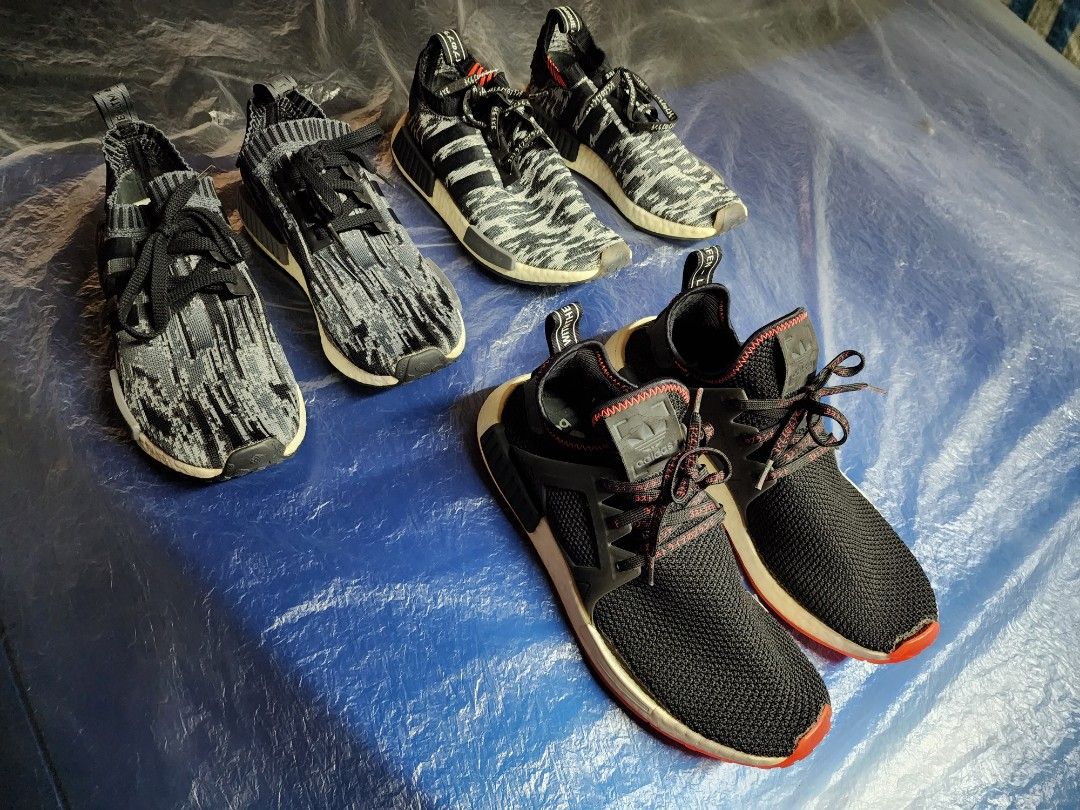 Adidas NMD boost Primeknit PK XR1 Men s Fashion Footwear Sneakers on Carousell