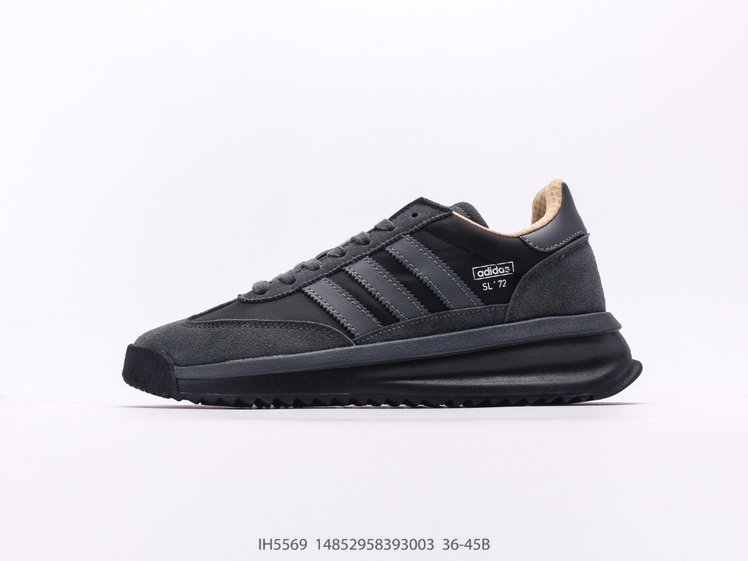 Adidas SL 72 RTN 'Black' shoes us 5 - us 12, Babies & Kids, Babies ...