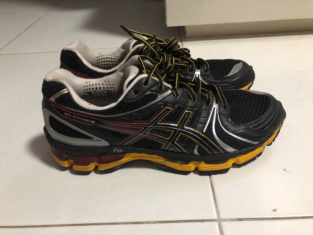 Asics gel kayano 18 black shop