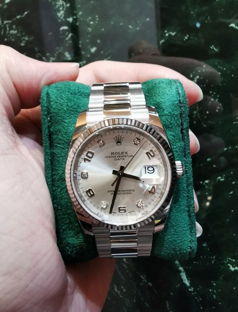 Rolex datejust 34 diamond store