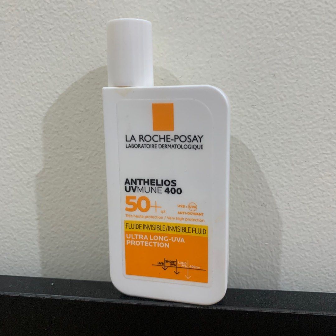 Authentic La Roche-Posay Antihelios Sun Protectio (Category: Face Care) located in Quezon City. Submitted by authentic.preloved28 (Listing ID 1325845509, Image 1). Description: Padala from France 50% of product left Rfs: too many sunscreen onhand Expiration date: 08-2026 (engraved on last pic).