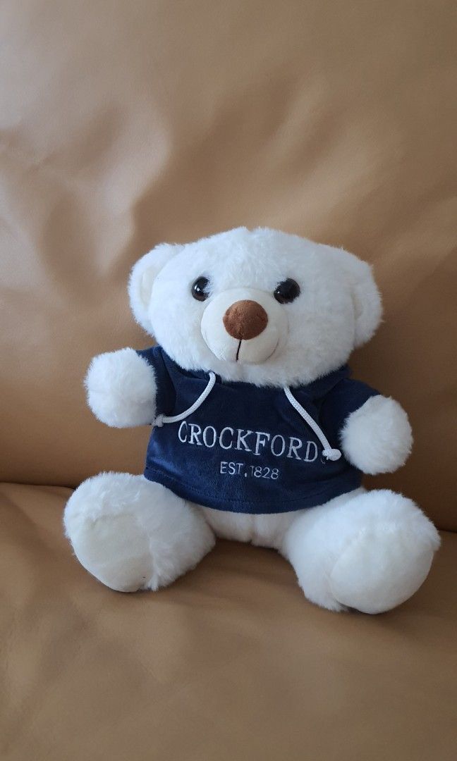 Bear (Category: Toys & Games) located in Petaling Jaya. Submitted by jennywool (Listing ID 1325862891, Image 3). Description: Crockford bear. Limited edition. Brand new. Removable Hoodie..