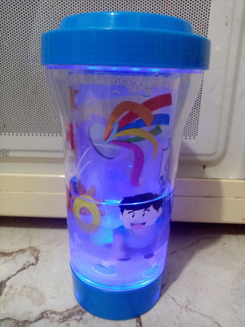 BEAR BRAND tumbler with light (Category: Water Bottles & Tumblers) located in Antipolo. Submitted by sonrabbit (Listing ID 1325814988, Image 3). Description: With tape marks.