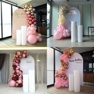 Backdrops & Balloon Decoration Setups For Birthdays, Baby Showers, Gender Reveal,Weddings, Collection item 1