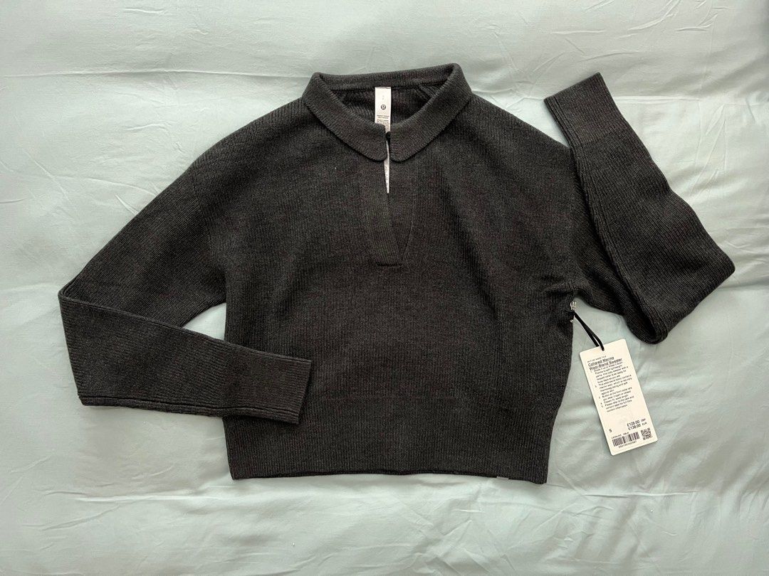 Lululemon black sweater top