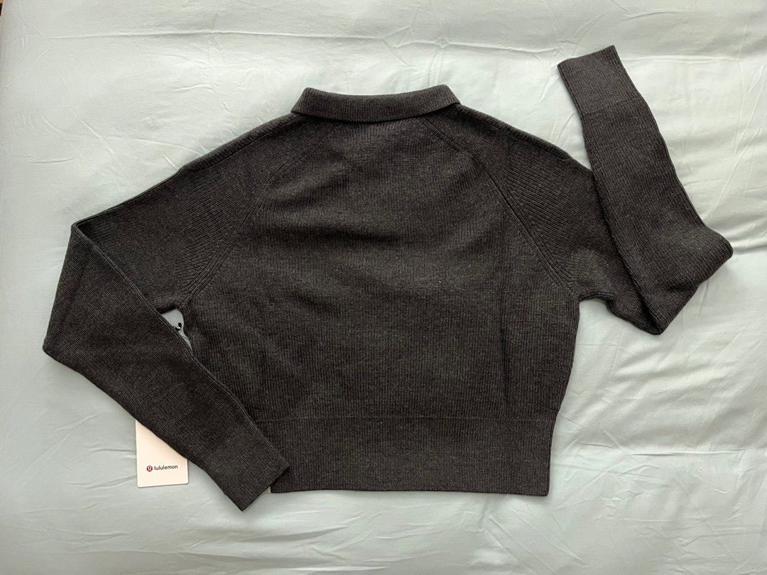 Lululemon black sweater best sale