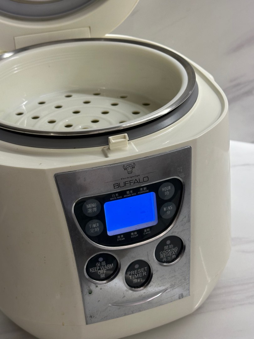 Buffalo Rice cooker, KW26, cook rice soup cake, Furniture & Home Living
