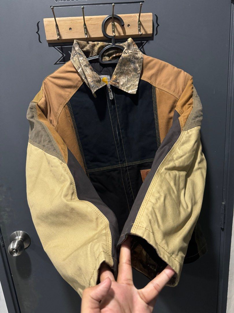 Carhart Rework Jacket, Men's Fashion, Activewear on Carousell