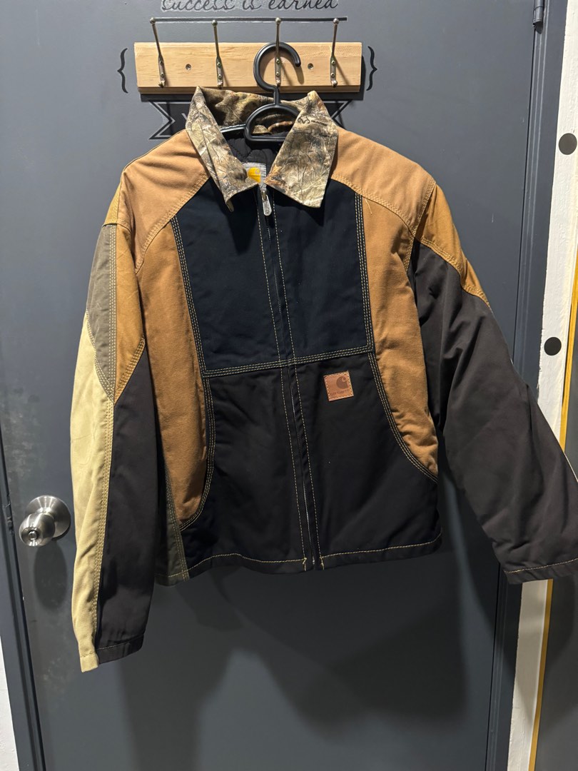 Carhart Rework Jacket, Men's Fashion, Activewear on Carousell