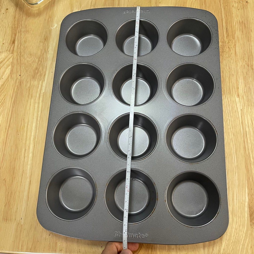 Chefmate Non Stick Cupcake Muffin Bake Pan (Category: Bakeware) located in San Jose. Submitted by salt02 (Listing ID 1325810932, Image 3). Description: Lightly used For muffins or cupcakes.