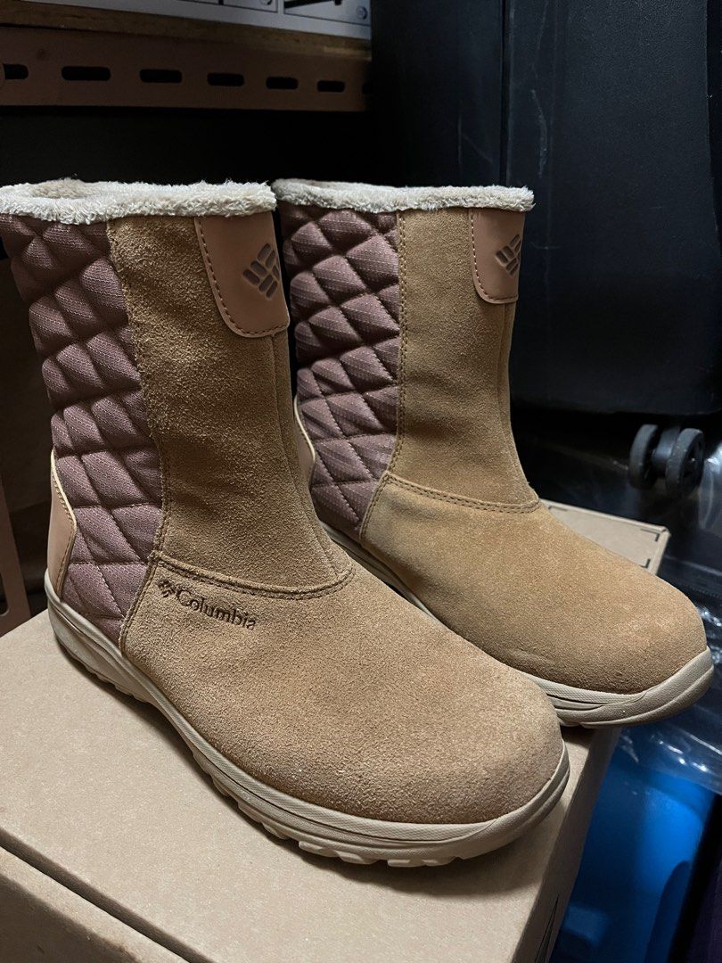 Columbia Women s Ice Maiden Slip III Snow Shoes Boots Women s Fashion Footwear Boots on Carousell